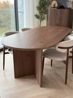 Eettafel ovaal bruin, Huis en Inrichting, Ophalen, 200 cm of meer, 50 tot 100 cm, Zo goed als nieuw