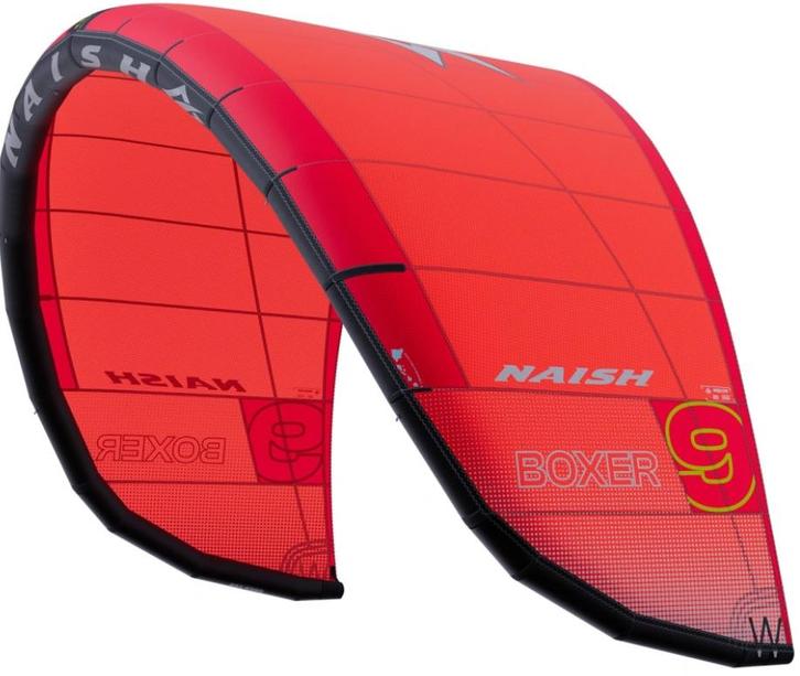 Naish Boxer 2025 9m - Zo goed als nieuw!, Watersport en Boten, Kitesurfen, Zo goed als nieuw, Kite, 9 m², Geen board, Ophalen of Verzenden