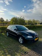 Seat Ibiza 1.4 16V 63KW 3DRS 2008 Zwart, Auto's, Seat, Voorwielaandrijving, 15 km/l, 4 cilinders, Origineel Nederlands