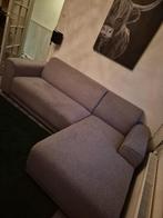 Hoekbank rechts, Ophalen, Gebruikt, 125 tot 150 cm, Grijs