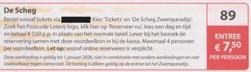 De Sheg, Deventer. Entree € 7,50 p.p. Postcodeloterij bon 89 beschikbaar voor biedingen