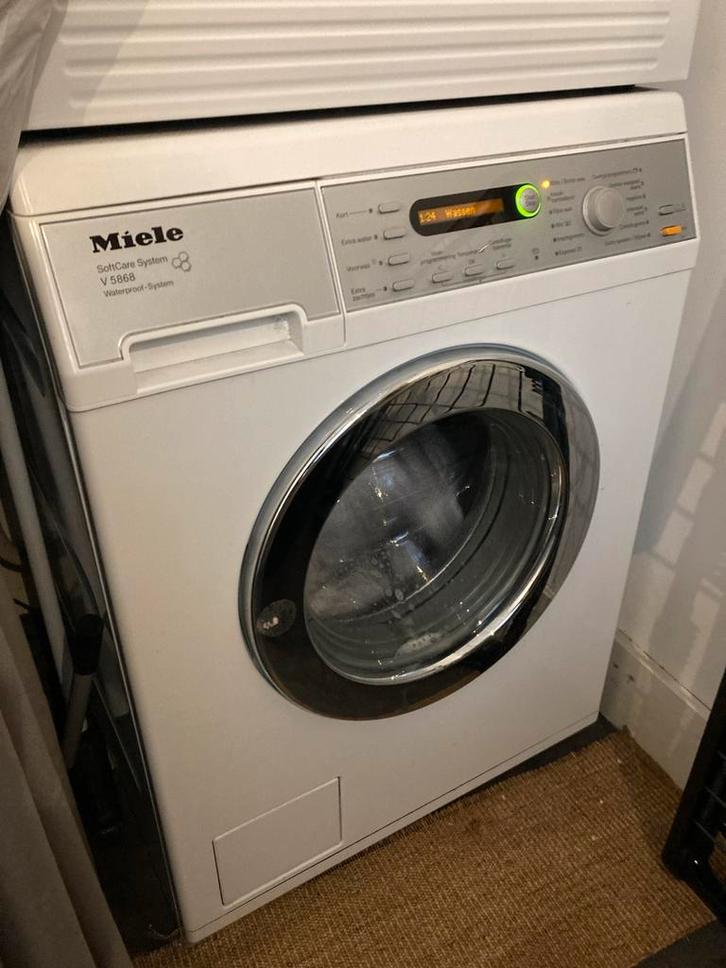 Miele Wasmachine - Goed Werkend!, Witgoed en Apparatuur, Wasmachines, Gebruikt, Voorlader, 6 tot 8 kg, 85 tot 90 cm, 1600 toeren of meer