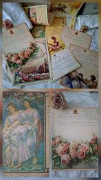 Lot 10 x oude Belgische telegrammen(junk journal)'PiFrance', Antiek en Kunst, Verzenden