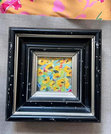 Zonnebloem ~kleintje kunst ~ atelier beschikbaar voor biedingen