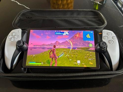 Playstation Portal - incl case - zo goed als nieuw  compleet, Spelcomputers en Games, Spelcomputers | Sony PlayStation Portables | Accessoires