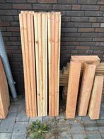 18 douglas triple profiel planken (140cm), Ophalen, 25 tot 50 mm, Zo goed als nieuw, Plank