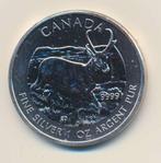 Canada 1 ounce 2013 Wildlife serie Antilopen Zilver, Postzegels en Munten, Edelmetalen en Baren, Ophalen of Verzenden, Zilver