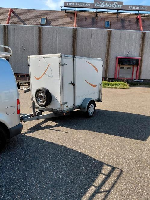 Verdonk geremde gesloten aanhanger, Auto diversen, Aanhangers en Bagagewagens, Gebruikt, Ophalen