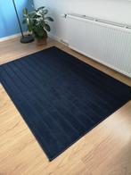 vloerkleed donkerblauw, Ophalen, Zo goed als nieuw, Rechthoekig