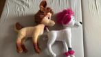 2 grote knuffels van de film 100% Wolf, Ophalen of Verzenden, Zo goed als nieuw, Overige typen