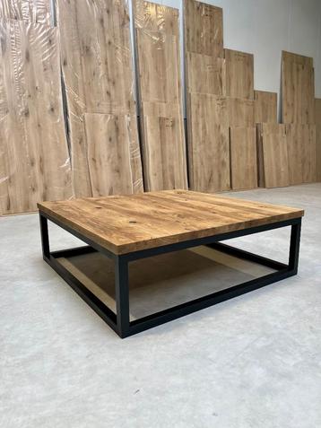 Massief eiken boomstam tafelblad 120x60x4 cm beschikbaar voor biedingen