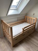 Peuterbed Tim Rockwood incl matras/beddengoed, Kinderen en Baby's, Kinderkamer | Bedden, 70 tot 85 cm, Zo goed als nieuw, Matras