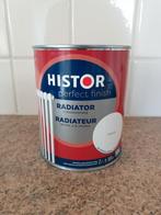 Histor radiatorlak 750ml ., Doe-het-zelf en Verbouw, Verf, Beits en Lak, Lak, Ophalen of Verzenden, Wit, Zo goed als nieuw