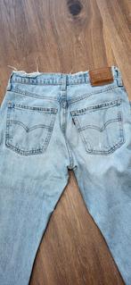 Levi's Middy Straight W25 L29 Distressed, Blauw, Ophalen of Verzenden, W27 (confectie 34) of kleiner, Gedragen