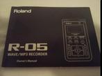Roland R-05 Recorder, Audio, Tv en Foto, Professionele Audio-, Tv- en Video-apparatuur, Ophalen of Verzenden, Zo goed als nieuw