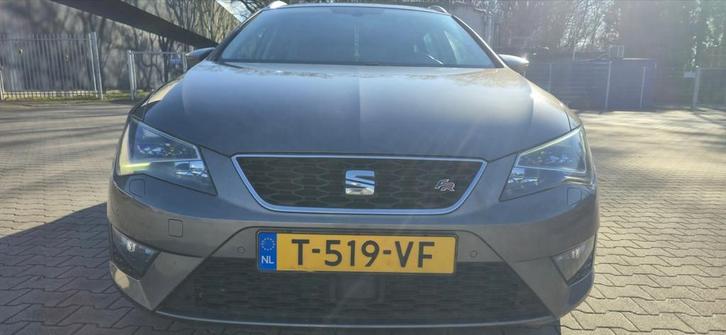 Seat Leon 1.4 Ecotsi 150pk Dsg-7 2015 Grijs, Auto's, Seat, Particulier, Leon, Benzine, Stationwagon, Automaat, Geïmporteerd, Zilver of Grijs