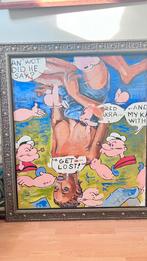 Groot Peter Klashorst Schilderij, Ophalen