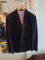 Elegante zwarte suede colbert, Angelo Litrico, maat 54, Kleding | Heren, Kostuums en Colberts, Ophalen of Verzenden, Zo goed als nieuw