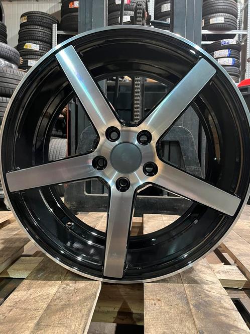 18 inch "Vossen"  Look 5x112 velgen Audi Volkswagen, Auto-onderdelen, Banden en Velgen, Velg(en), Zomerbanden, 18 inch, 225 mm