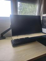 Alienware AW2723DF 27’ Quad HD 280Hz + monitorarm, Computers en Software, IPS, Alienware, Minder dan 1 ms, Quad HD (2K)