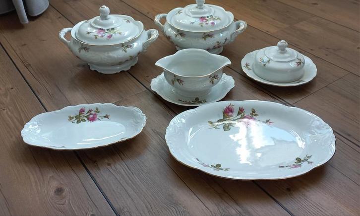 Pools serveerset Wawel, Antiek en Kunst, Antiek | Servies compleet, Ophalen of Verzenden