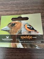 Speldje vogelbescherming vink, Verzamelen, Nieuw, Ophalen of Verzenden