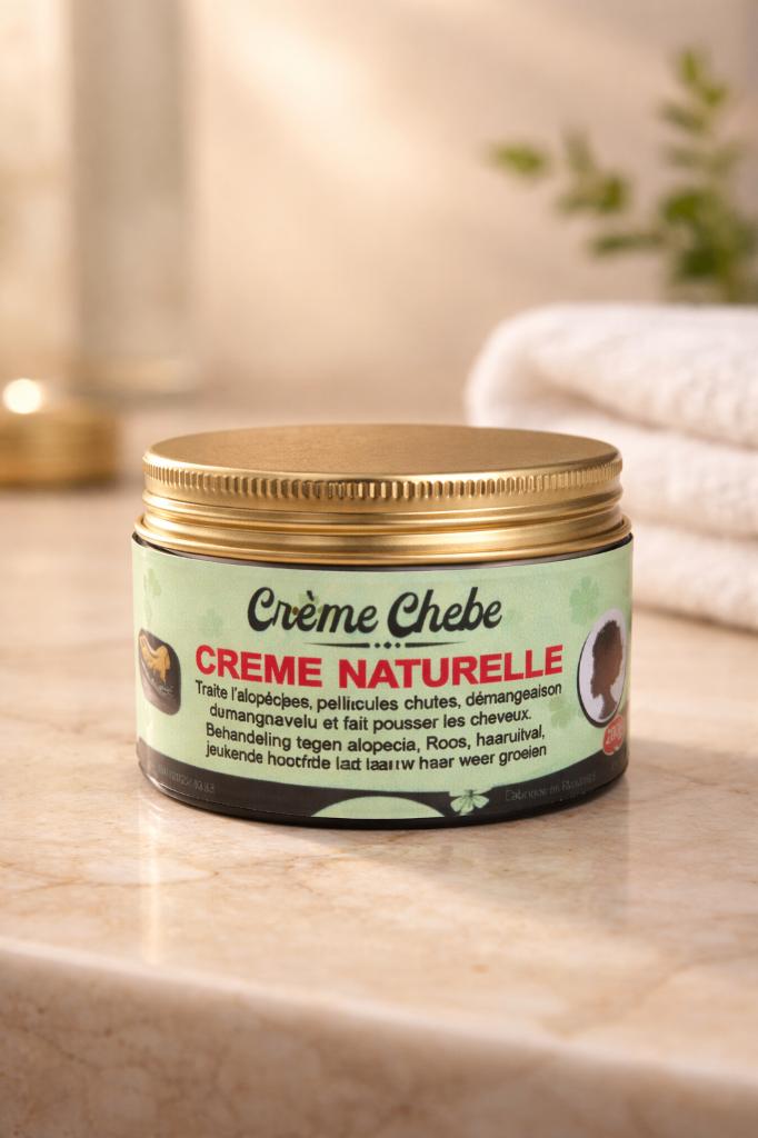 Creme Naturelle Chebe Biologisch Haar Voeding 200g, Hoogestraat, Victoire Cosmetics, Ophalen of Verzenden, Haarverzorger of -hersteller