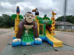Jungle Multiplay springkussen met glijbaan te huur, Ophalen, Overige