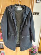 Damesjas gevoerd, Zwart met capuchon, Zwart, Maat 46/48 (XL) of groter, Nieuw, Ophalen of Verzenden