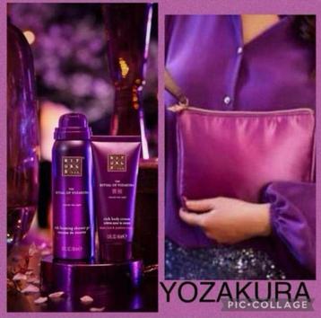 Rituals Yozakura Velvet pouch foam & body cream 💜 Nieuw! beschikbaar voor biedingen