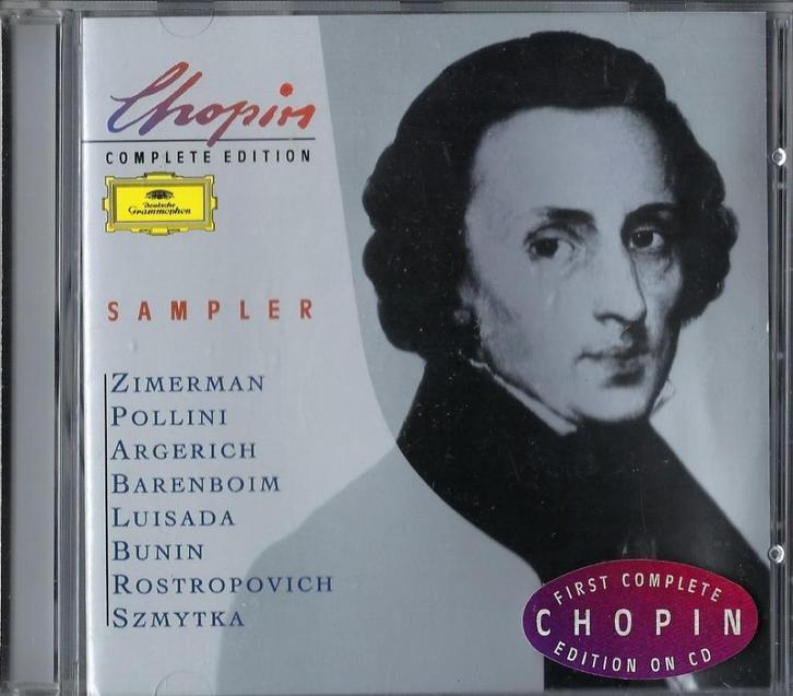 Chopin - Sampler DGG, Cd's en Dvd's, Cd's | Klassiek, Zo goed als nieuw, Kamermuziek, Romantiek, Ophalen of Verzenden
