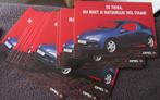 9 kaarten reclame Opel Tigra, Verzenden, Zo goed als nieuw, Auto's