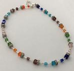 Exclusieve design ketting met Swarovski kristal, Verzenden, Nieuw, Steen of Mineraal, Overige kleuren