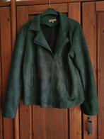 Donker groen suède jasje, Maat 46/48 (XL) of groter, Nieuw, Ophalen of Verzenden, Jasje