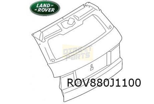 Land Rover Evoque achterklep (3-drs) (te spuiten) (9/11-3/19, Auto-onderdelen, Carrosserie en Plaatwerk, Achterklep, Land Rover
