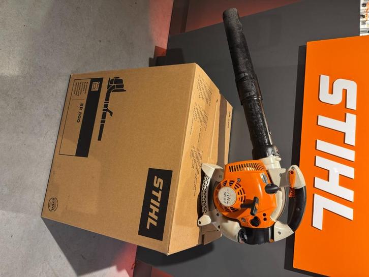 Stihl BG 86 bladblazer, Tuin en Terras, Bladblazers, Gebruikt, Handgedragen, Benzine, Ophalen