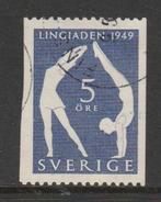 Zweden 1949 - Lingiaden - Stockholm, Postzegels en Munten, Postzegels | Europa | Scandinavië, Zweden, Ophalen, Gestempeld