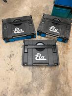 3x elu gereedsschaps koffer, Doe-het-zelf en Verbouw, Metselstenen, Ophalen of Verzenden, Zo goed als nieuw