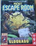 spel Pocket escape room - Mysterie van Eldorado - 2018, Een of twee spelers, Ophalen of Verzenden, Zo goed als nieuw, 999  Games