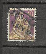 Zwitserland 101 Egelantier, Ophalen of Verzenden, Gestempeld