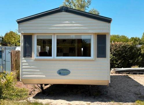 Te koop stacaravan nabij water in friesland incl stageld, Caravans en Kamperen, Stacaravans, tot en met 2, Ophalen