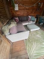 Lounge set 215 x215, Tuin en Terras, Tuinsets en Loungesets, Ophalen, 5 zitplaatsen, Rotan, Zo goed als nieuw