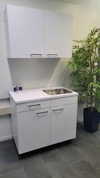 NIEUWE A-Merk Keuken 100 cm PANTRY / INNOVARE Keukens, Wit, Nieuw, Enkelwandige keuken, Kunststof