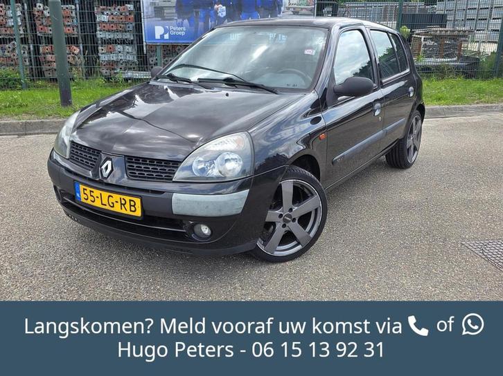 Renault Clio 1.2-16V Stuurbekr|NIEUWE APK|Beurt Gehad|NAP, Auto's, Renault, Bedrijf, Te koop, Clio, ABS, Airbags, Alarm, Boordcomputer