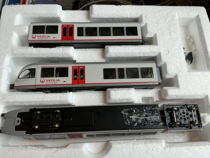 Piko 59532 H0 Dieseltreinstel GTW 2/8 Stadler van de Veolia, Hobby en Vrije tijd, Modeltreinen | H0, Zo goed als nieuw, Locomotief