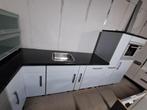 Complete keuken Compleet met APP 120Keukens op voorraad 2793, Overige materialen, Blauw, Hoekkeuken, Ophalen of Verzenden