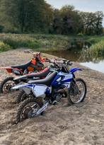 Yamaha 125 cc crossmotor met AM6 50cc crossbrommer, Ophalen, Zo goed als nieuw, Yamaha