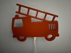 Houten brandweer lamp van Toddie (nachtlampje / leeslampje), Ophalen of Verzenden, Zo goed als nieuw, Hout, Kinderkamer