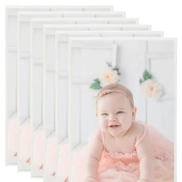 NIEUWE Fotolijsten 59,4 x 84 wit 5 stuks  beschikbaar voor biedingen