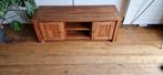 Teak houten tv meubel, Huis en Inrichting, Kasten | Televisiemeubels, Ophalen, Gebruikt, 100 tot 150 cm, Teakhout